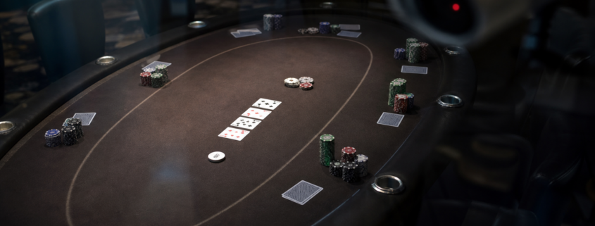 poker cheating editorial illustration
