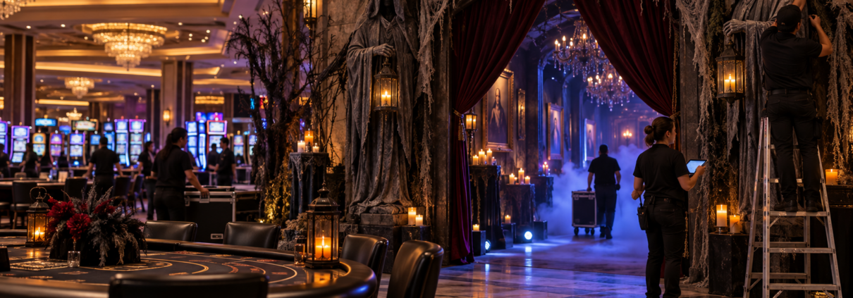 Editorial illustration for Hard Rock Sacramento Casino: Haunted Hall Gaming Area Set to Debut