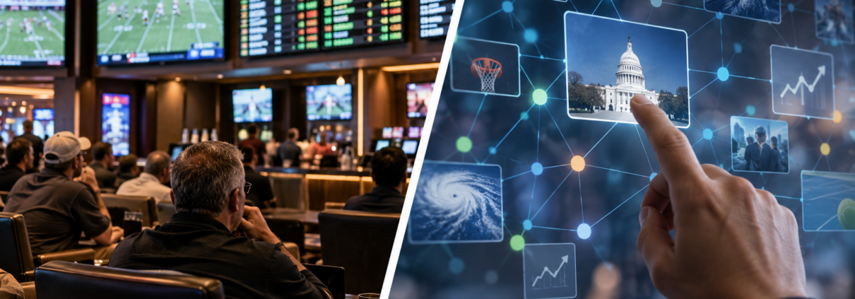 Editorial illustration for Prediction Markets Sportsbooks: How Competition Is Being Framed